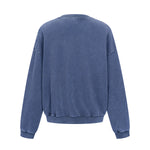 Soft-Vintage Washed Pullover Sweatshirt