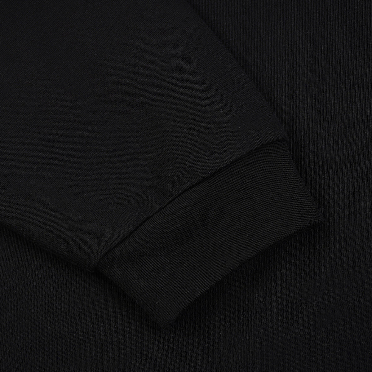 Solid Color Mock Layered Sleeves Sweatshirt