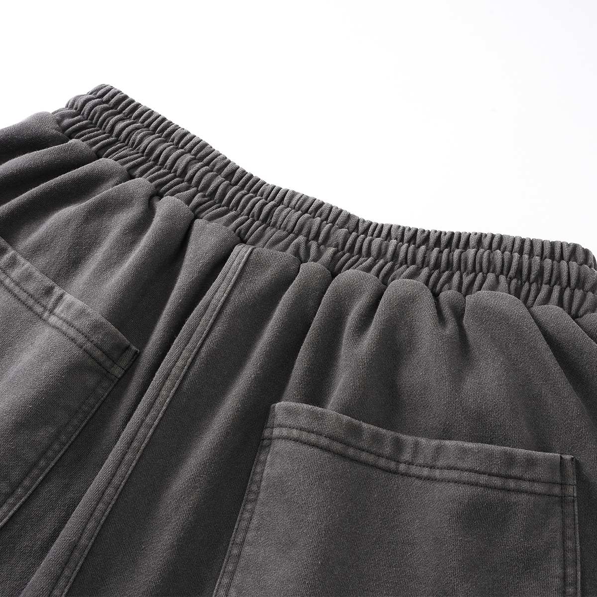 Vintage Washed Patchwork Sweat Shorts