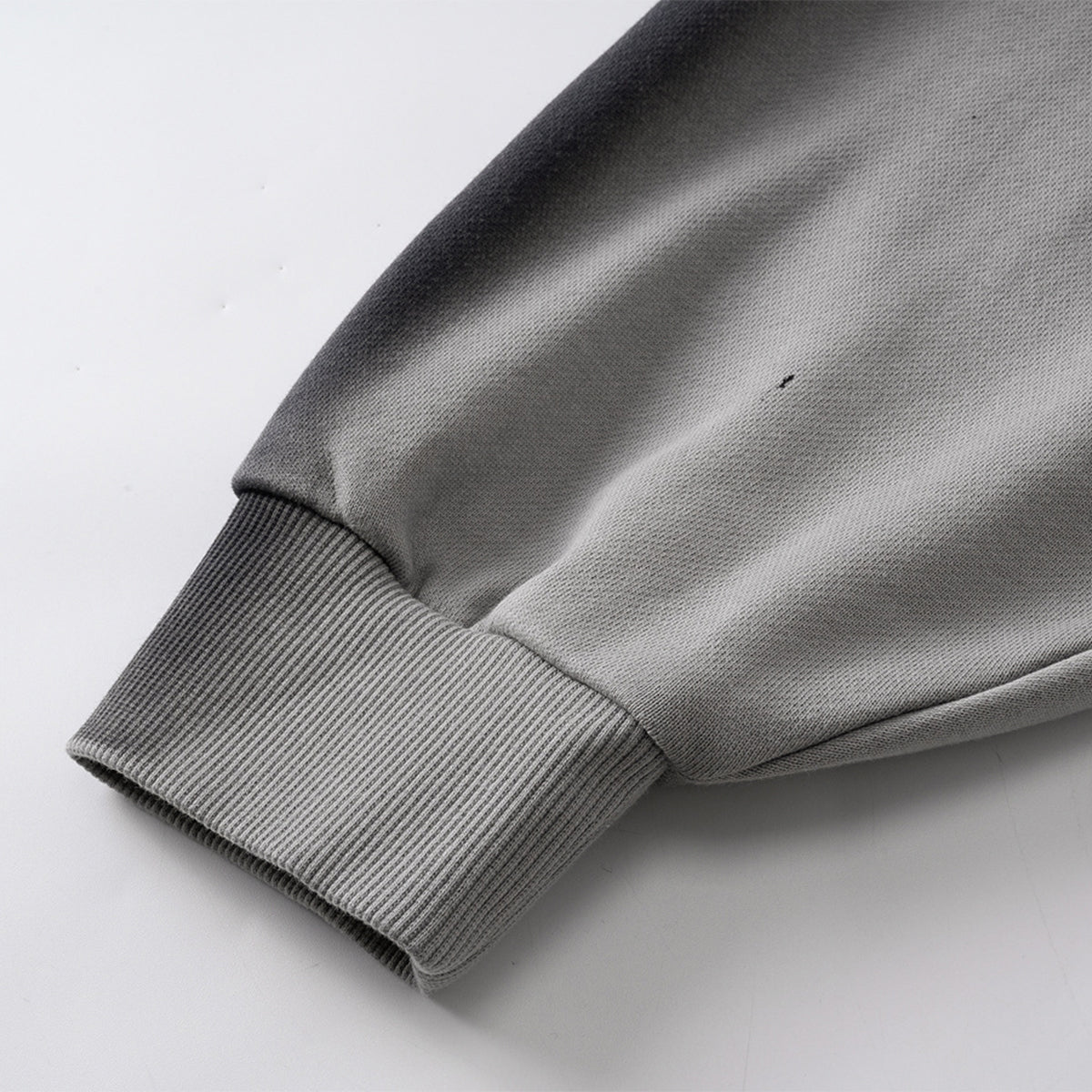 Distressed Paint Splatter Zippered Hoodie