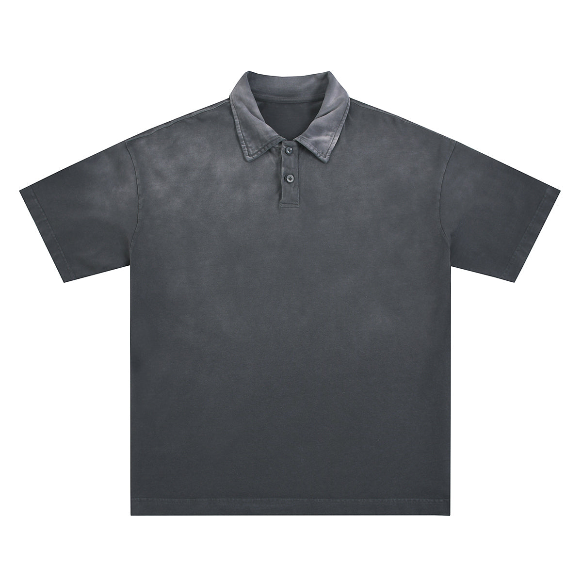 Gradient-Fade Cotton Polo Shirt 310gsm