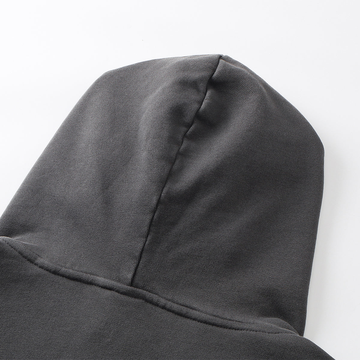 Distressed Vintage Wash Zip Up Hoodie