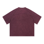 Vintage Washed Patchwork Cotton Tee 285gsm