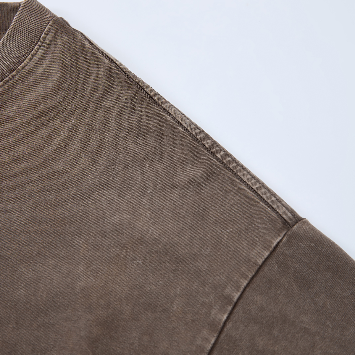 Oversized Vintage Wash Cotton Tee Shirt