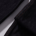 Classic Dark Wash Wide-Leg Denim Jeans