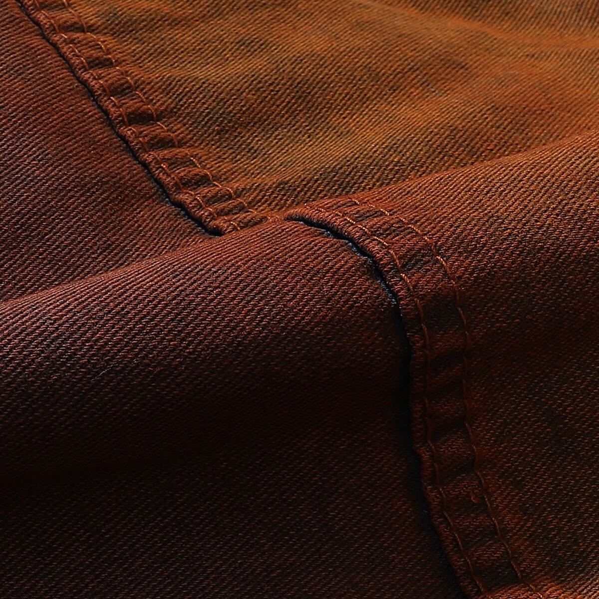 Ombre Spray-Dyed Denim Jacket