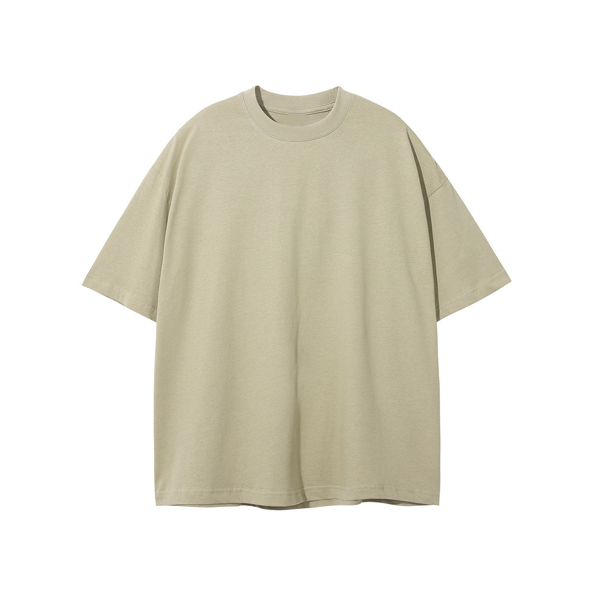 Luxury Cotton Slouchy Comfortable Oversized Basic Tee
