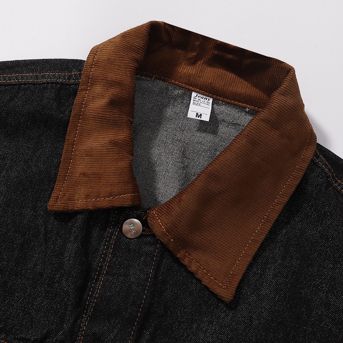 Relaxed Patchwork Selvedge Denim Jacket