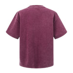 Washed Distressed Air Mamba Cotton Short Sleeve