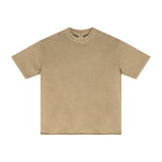 Heavyweight Washed Raw Edge Tee 275gsm