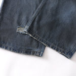 Vintage Faded Ripped Denim Pants