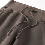 Low-Rise Washed Fleece Flare Sweatpants