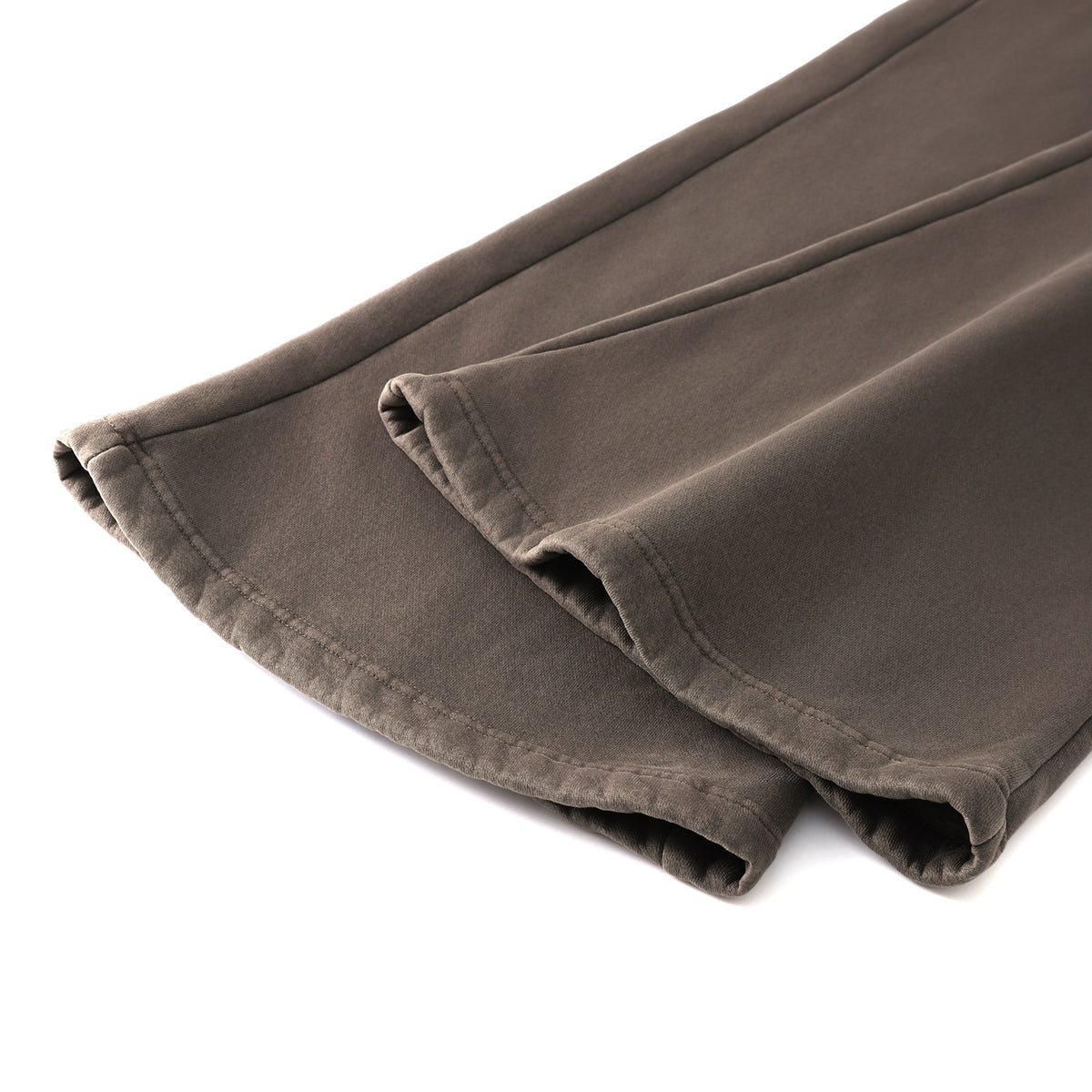 Low-Rise Washed Fleece Flare Sweatpants