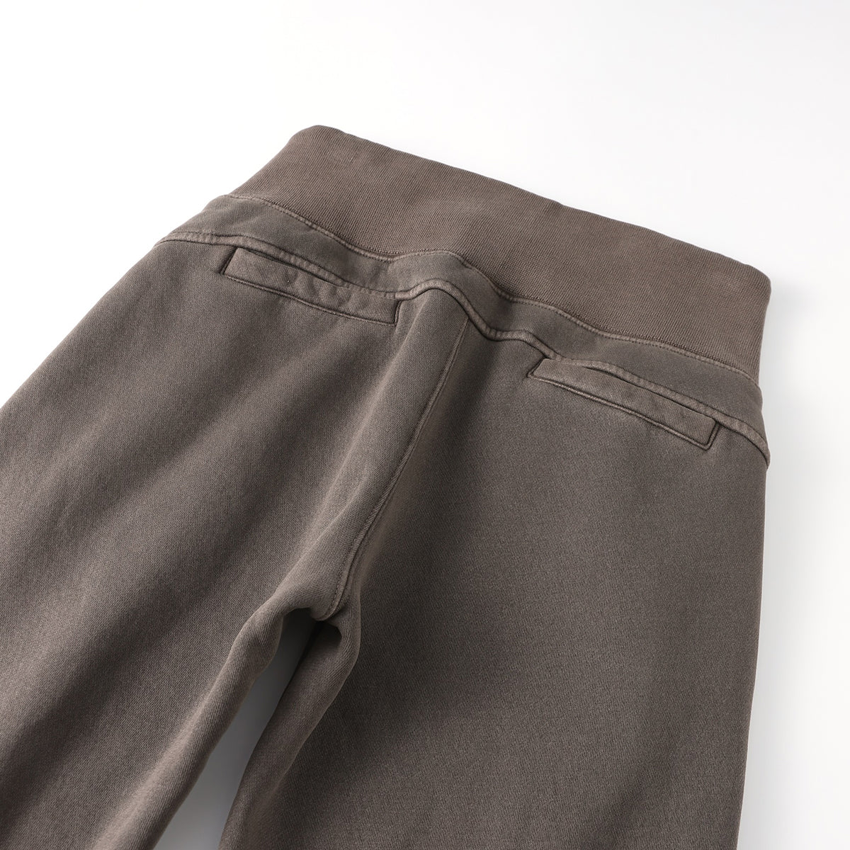 Low-Rise Washed Fleece Flare Sweatpants