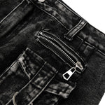 Smoke Rise Y2K Raw Edge Bootcut Jeans