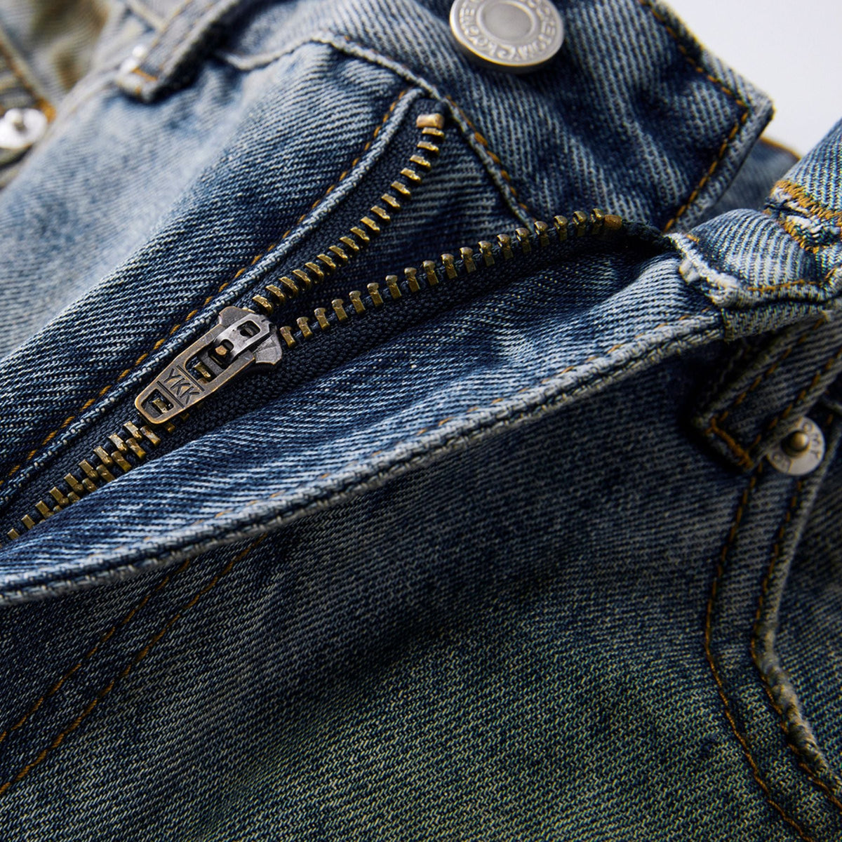 Muddy Washed Bootcut Jeans-INNBLAC Fashion Apparel