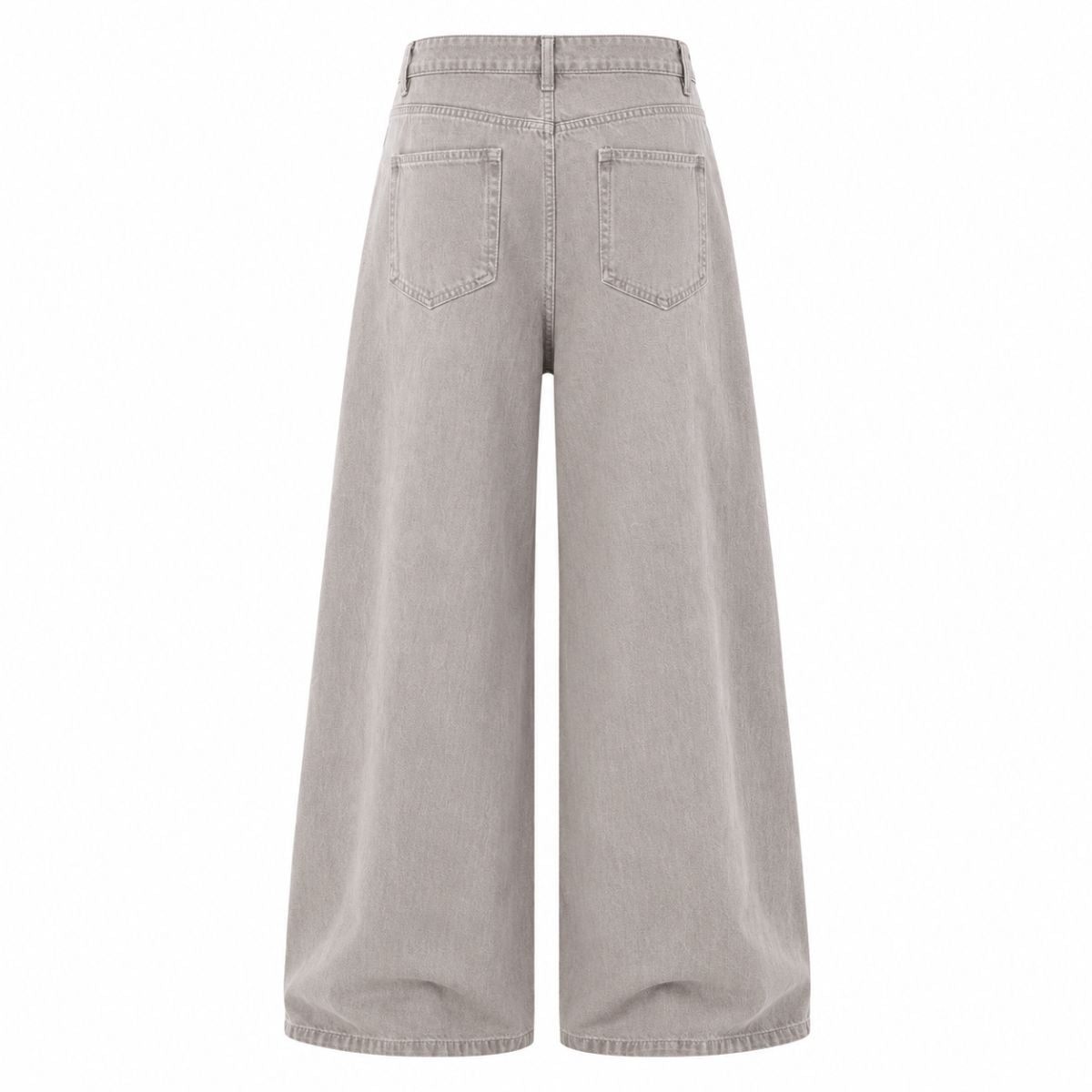Minimalist Washed Straight Leg Denim Jeans