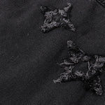 Raw Edge Star Denim Trucker Jacket