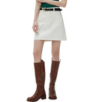 Women's A-Line Denim Mini Skirt