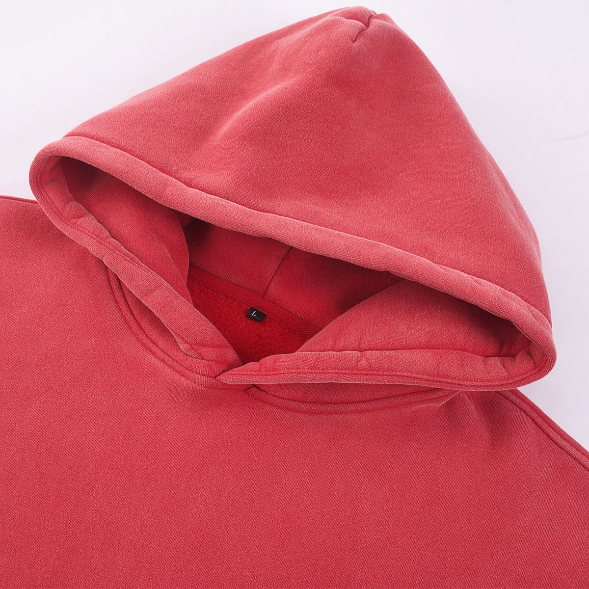 Washed Kangaroo Pocket Fleece Hoodie