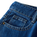 Women's Stretch Denim Midi Skirt