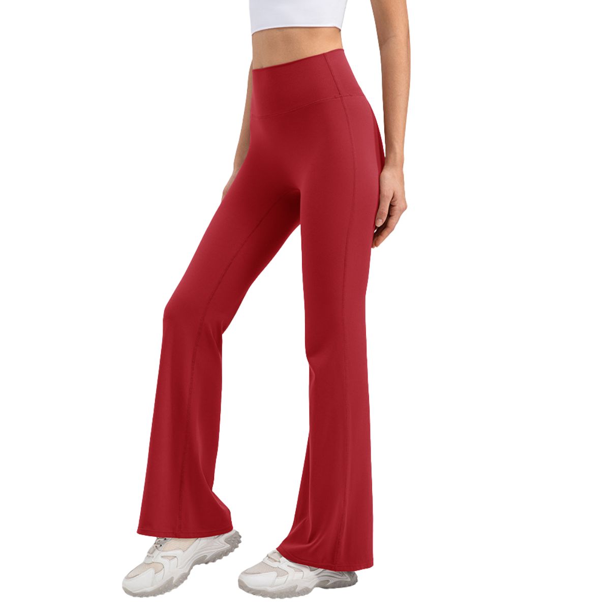 High Waist Micro Flare Yoga Pants for Women Moisture-Wicking Butt Lifting Gym & Yoga Leggings