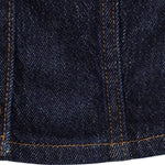 Button-Front Selvedge Denim Vest