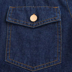 Women's Simple Denim Shirt Casual Long Sleeve Shirt Jacket