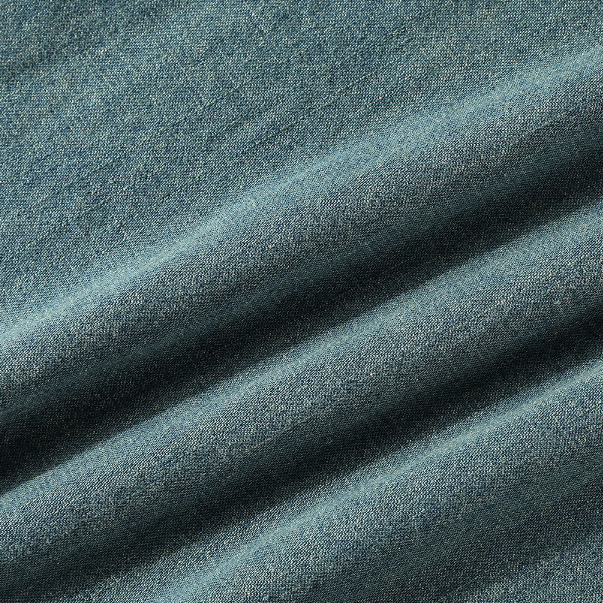 Smocked Back A-Line Denim Strappy Mididress