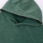 Heavyweight Washed Cotton Baggy Hoodie