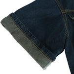 Short-Sleeve Button-Front Denim Shirt