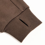 Minimalist Stand Collar Zip Up Sweatshirt