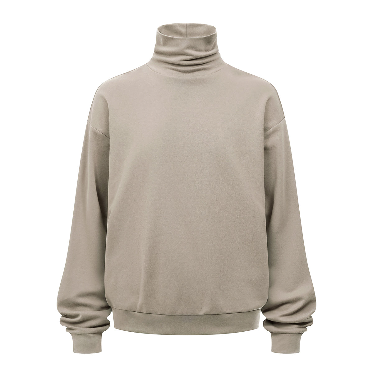 Soft Oversized Turtleneck Cozy Comfort Sweatshirt