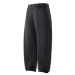 Vintage Wash Distressed Barrel Leg Pants