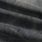 Decorative Rope Dark Wash Vintage Wide Leg Jeans