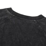 Stone-Washed Raw-Edge T-Shirt 270gsm