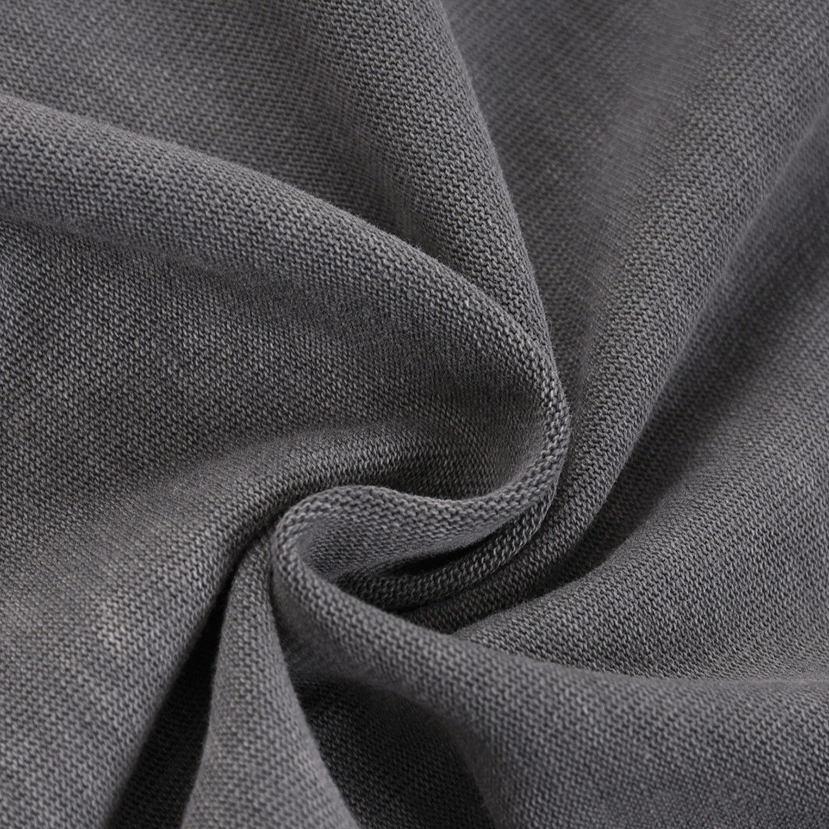 Gray Loose Fit Painted Cotton Sweatshirt