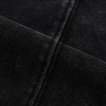 Stone-Washed Raw-Edge T-Shirt 270gsm