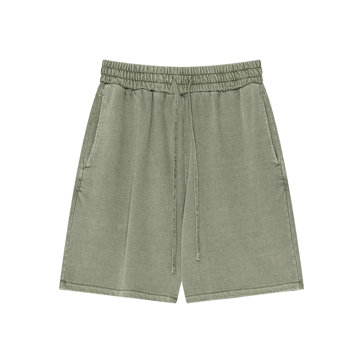 Washed Loose Fit Short Pants