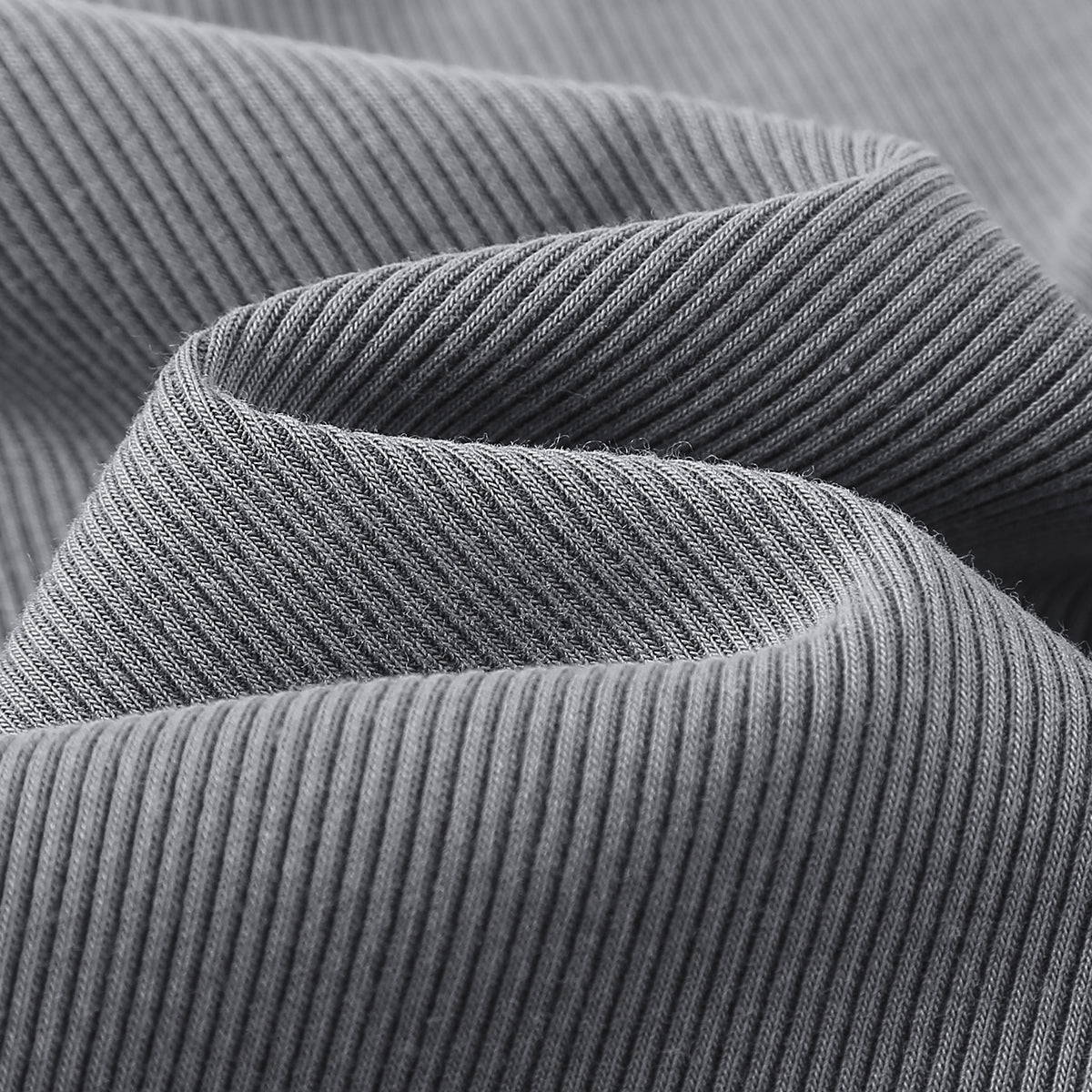 Front Tie Ribbed Knit Shoulder Wrap