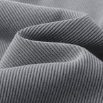 Front Tie Ribbed Knit Shoulder Wrap