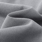 Front Tie Ribbed Knit Shoulder Wrap