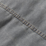 Oversized Zip-Up Denim Jacket