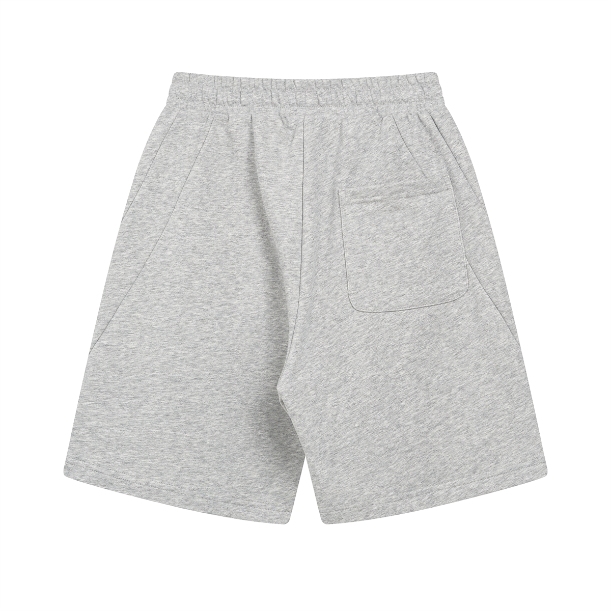 Plain Color Thick Patchwork Shorts