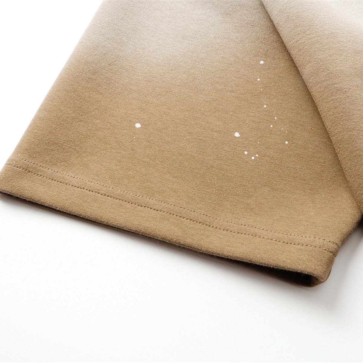 Splatter Dye Washed Distressed Air Mamba Cotton Tee