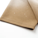 Splatter Dye Washed Distressed Air Mamba Cotton Tee