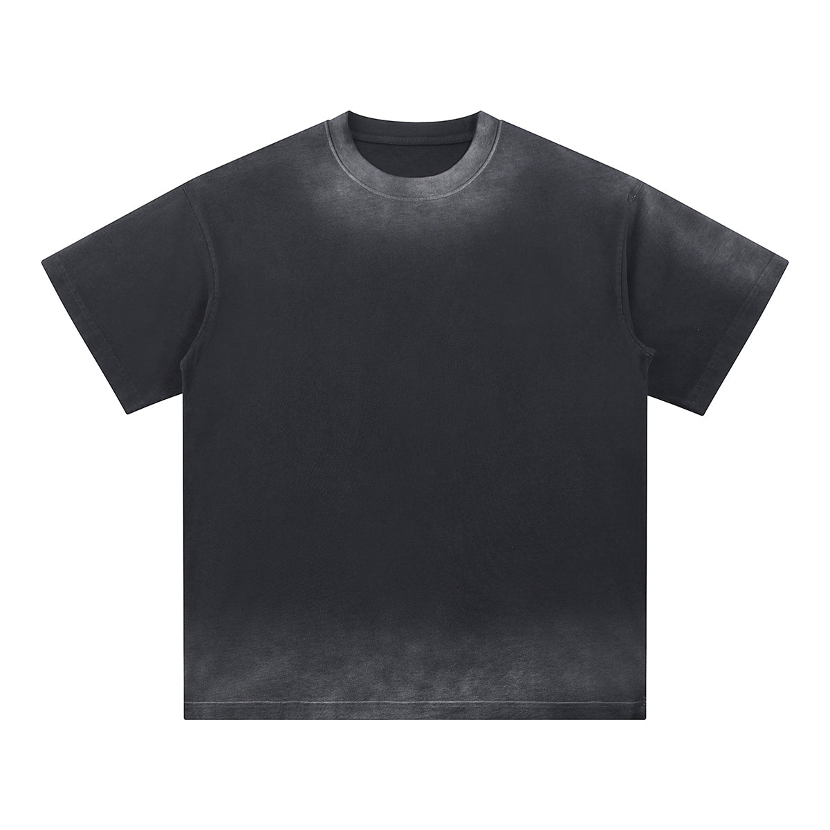 Vintage Wash Baggy Gradient Cotton Tee 260gsm