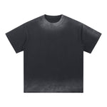 Vintage Wash Baggy Gradient Cotton Tee 260gsm