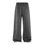 Distressed Washed Patchwork Jogger Pants