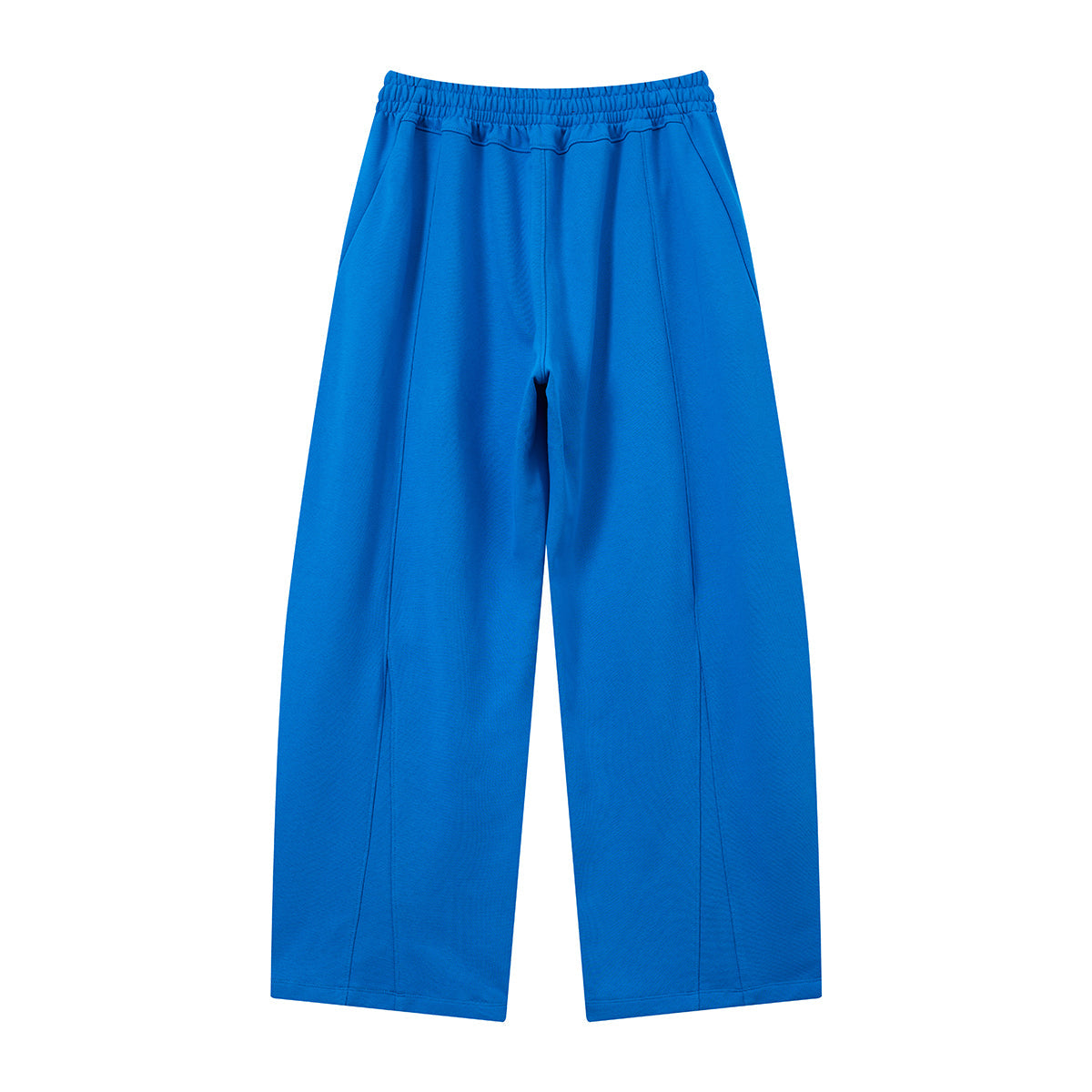 Minimalist Wide-Leg Elastic Waist Pants